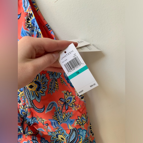 Jantzen Tigerlily One-Piece NWT - Picture 9 of 14